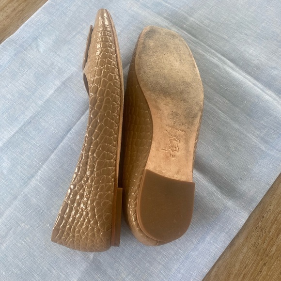 Tory Burch Georgia Embossed Croc Leather gently loved - Picture 4 of 4